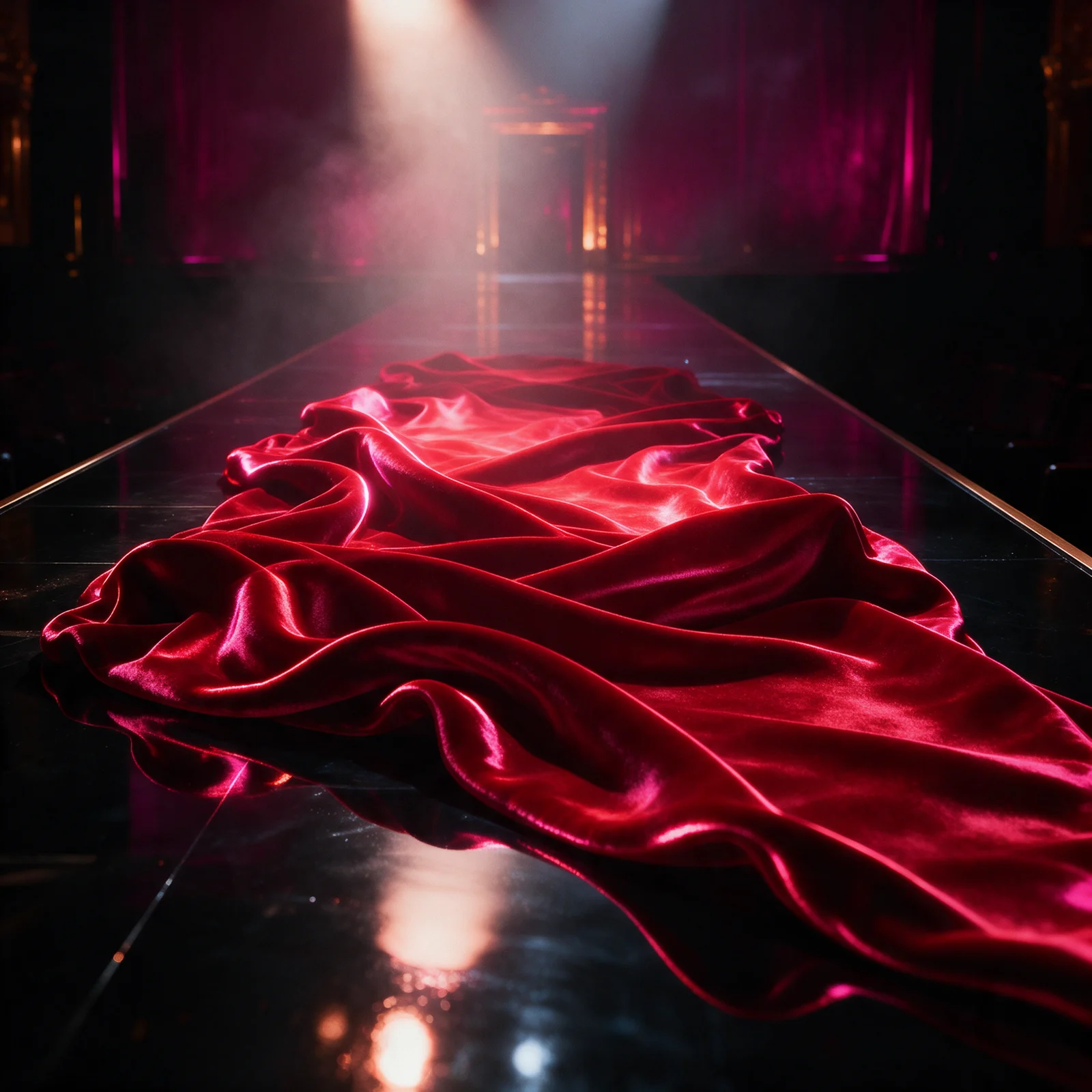 Cover art for “Velvet Runway”, a song made in PrismPoster